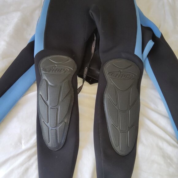 Tilos Wetsuit Full one piece zip back wet suit vest jump 3/2 EUC - Picture 2 of 5